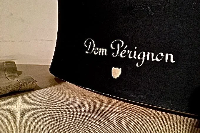 Dettaglio Dom Pérignon durante l'evento